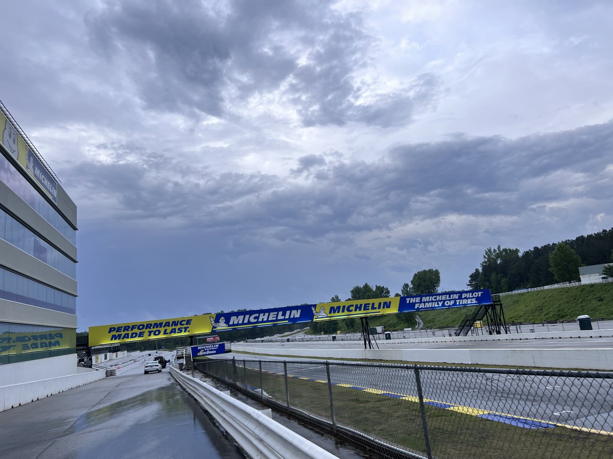 CPAutoScribe's tweet photo. Good morning from rainy Road Atlanta. 

#OLOA2023 #OneLap #OneLapOfAmerica https://t.co/SoTkXJ2Ipj
