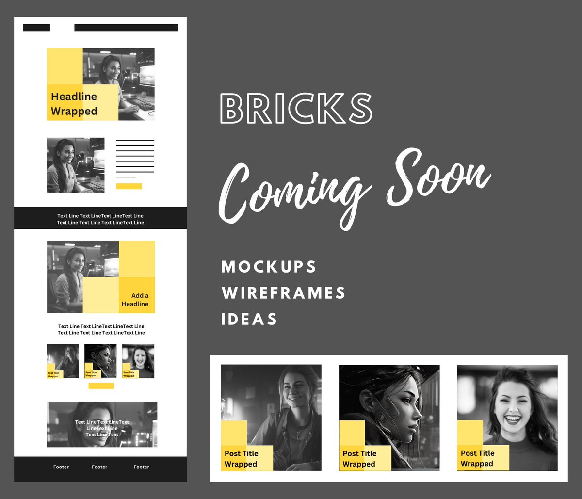ImranWebsites's tweet image. Brainstorming and not to scale, but would you like to see a Full Website Build Video for Bricks Builder?
#wordpress #bricksbuilder #websitetutorial