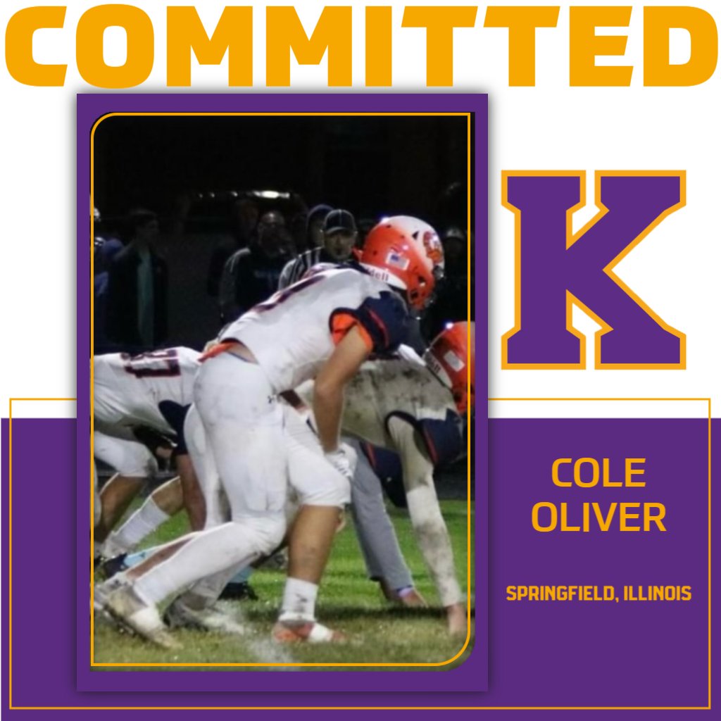 We are thrilled to announce that Cole Oliver out of New Berlin High School will be joining our program this fall! 

#FireFootball | #FireFamily | #AEE