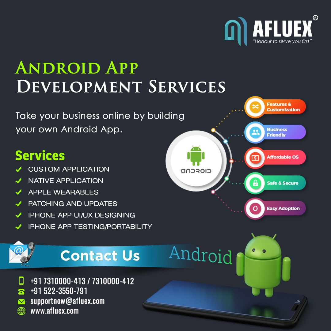 Afluex1's tweet image. Looking for high-quality #AndroidAppDevelopmentServices? Look no further than our expert team of developers. We offer a wide range of services designed to help you create top-tier Android applications that deliver results. 
afluex.com/web/android-ap…