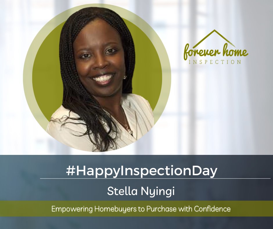Forever_Inspect's tweet photo. #HappyInspectionDay to Stella Nyingi! Congrats to you and your buyers, we are blessed to be seeing you so often!!
•
#ForeverHome
#RealtorsLoveUs ❤️
#HomeInspectors
#TulsaRealEstate 🏡
#TulsaRealtor
#RealEstateHustle 💪
#Spectora
#Internachi https://t.co/wmIJQdkpVZ