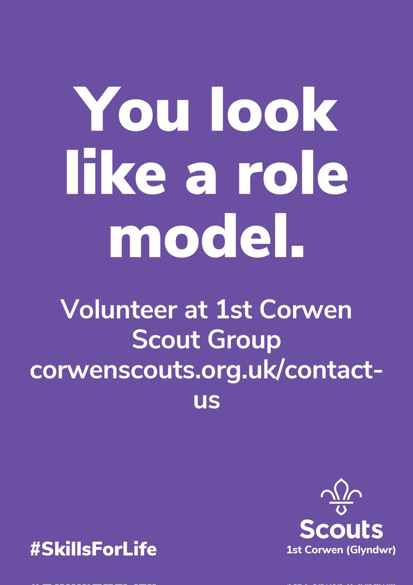 Lend a hand.  Make a change.

Corwen's young people need volunteers to help run their group.  It doesn't matter who you are, where you're from or what you do - you can make a difference, can you help?

corwenscouts.org.uk/contact-us

#TheBigHelpOut <a href="/scouts/">Scouts</a> #corwen