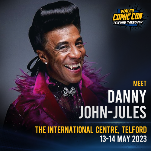 walescomiccon's tweet photo. NEW MEDIA GUEST #WCC2023 - Danny John-Jules #RedDwarf #DeathInParadise #Labyrinth #MIHigh #Blade2 #LockStock https://t.co/bCkUhDkeC6