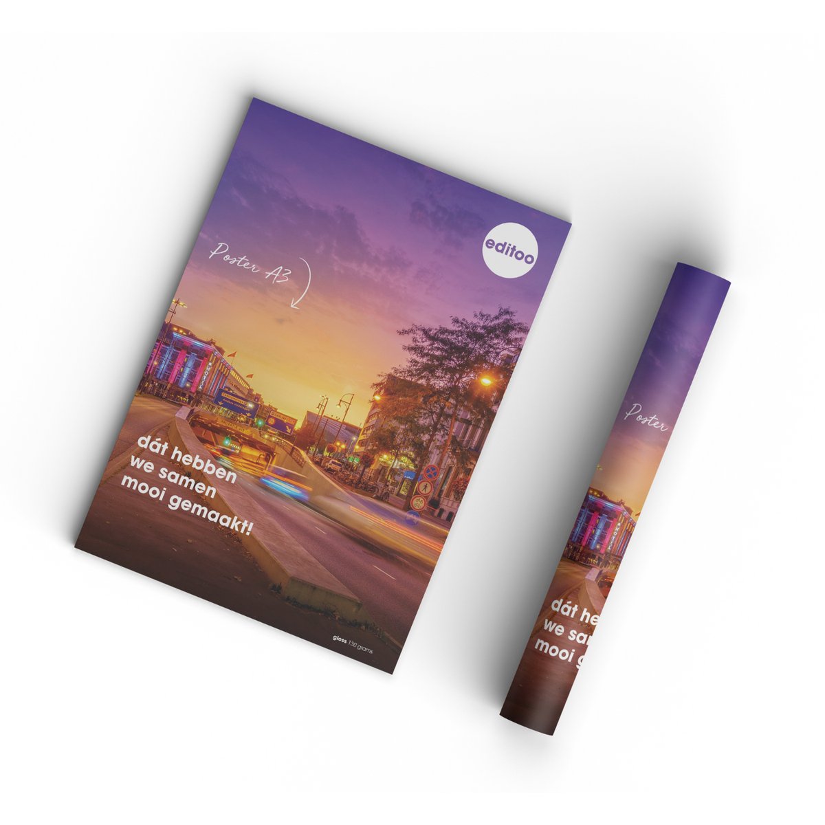 POSTERS | "Wist je dat je bij ons niet alleen terecht kunt voor het drukken van flyers en visitekaartjes, maar ook voor het drukken van posters? editoo.nl

#posters #drukwerk #hoge kwaliteit #opvallend #promotie #editoo #drukwerk