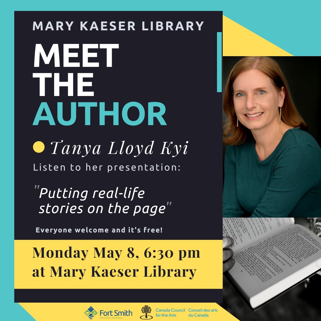 Happening tonight @ Mary Kaeser Library Fort Smith, NT 

#meettheauthor #FortSmithNWT #books #novel