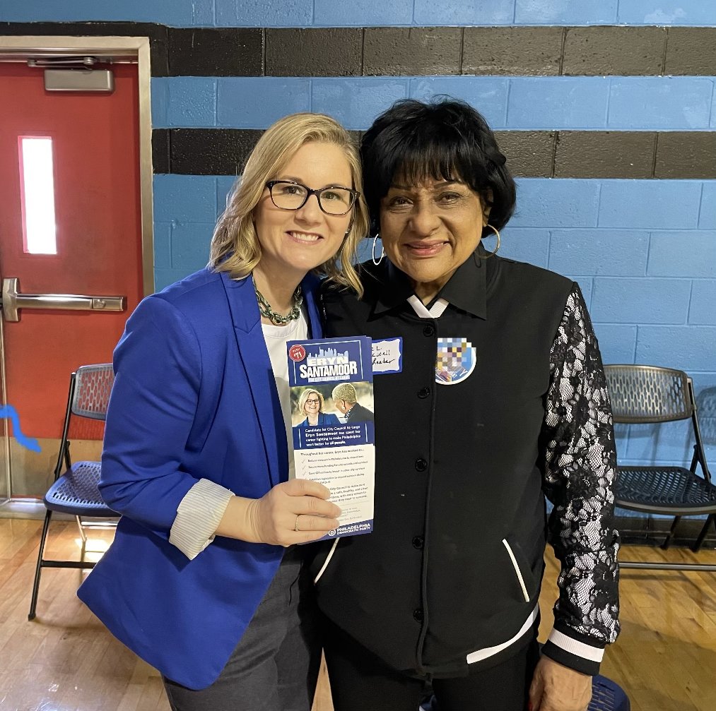 Have you made a plan to vote for me on Tuesday, May 16th?  I spent the weekend covering the city and getting more people to join the Santamoor 2023 Team!