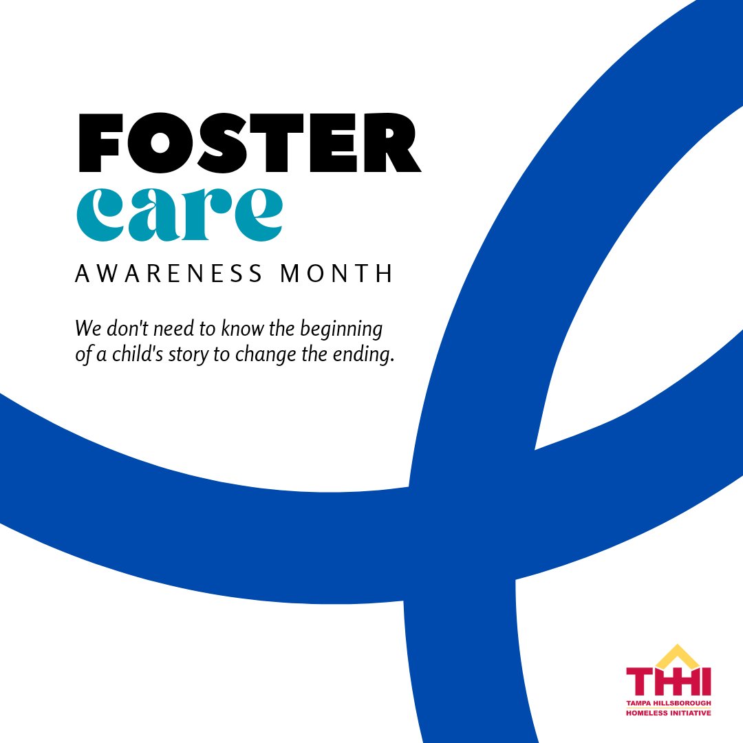 THHIorg's tweet photo. #FosterCareAwarenessMonth is all about recognizing foster parents, families, volunteers, mentors and child welfare advocates who work together to protect and support the children in @cityoftampa @hillsboroughfl 💙 https://t.co/88odKQvgiH