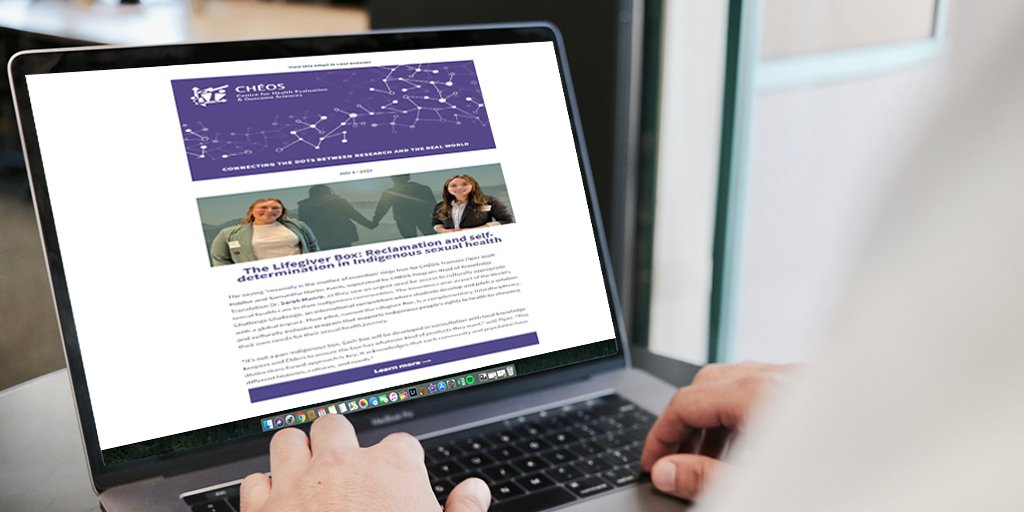 Advancinghlth's tweet photo. Our newsletter is LIVE!

https://t.co/xCqy1FOuhG

Featuring:
▶ The Lifegiver Box: Reclamation and self-determination in Indigenous sexual health
▶ Events featuring CHÉOS' Drs. @akslaunwhite, @skye_barbic, and @hchaudhu
▶ Funding opportunities and more!

#research https://t.co/t5KfffIXZ3