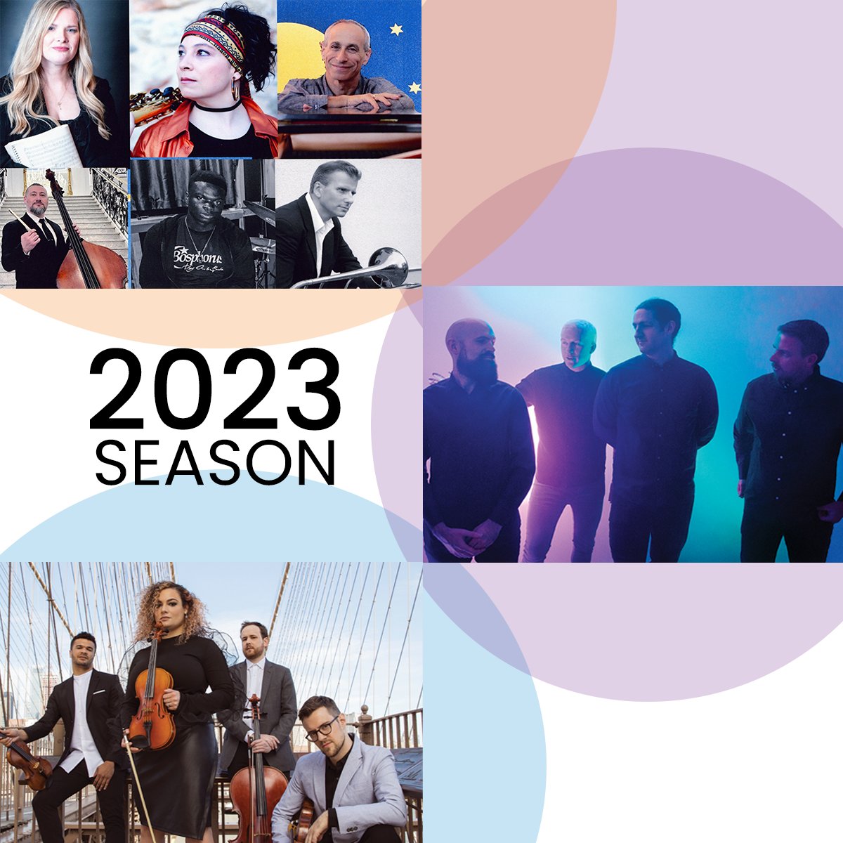 We’re back with three days of FREE cutting-edge performances on Governors Island this summer! Check out our amazing 2023 lineup:

🎷 June 16 -  The Jazz WaHi Composers 
🎸July 22 - Dublin Guitar Quartet
🎻August 25 - PUBLIQuartet

riteofsummer.com/festival/rite-…