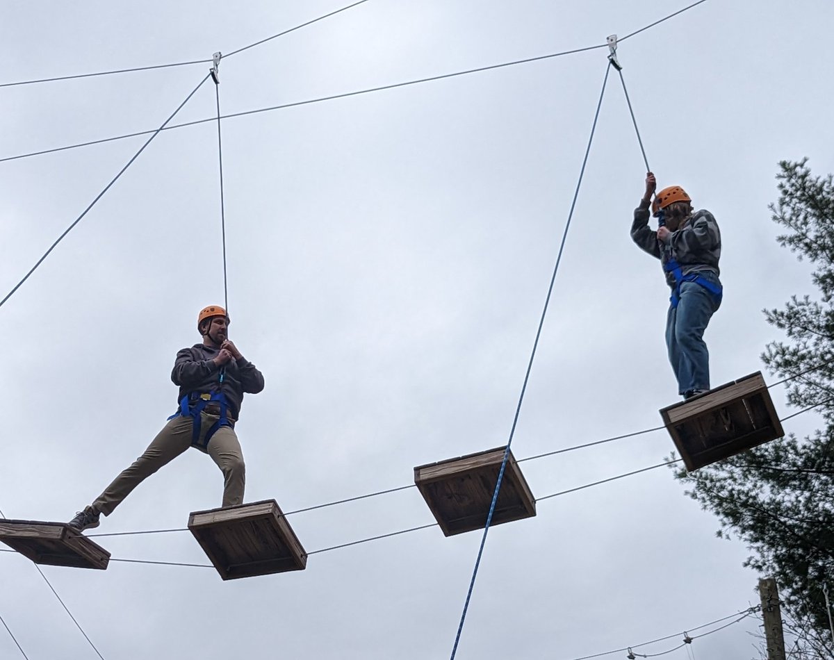 HistoryKabat's tweet photo. Evertech, Futures, &amp; Oak Tree @ Evertech 9th graders had a great time visiting the Wilderness Adventure Program on Friday. It was great to see students go outside of their comfort zones &amp; support one another! @BTBOCES_IP @BroomeBOCES @McNairBOCES @BTCareerTechED https://t.co/rzmMxxiF5k