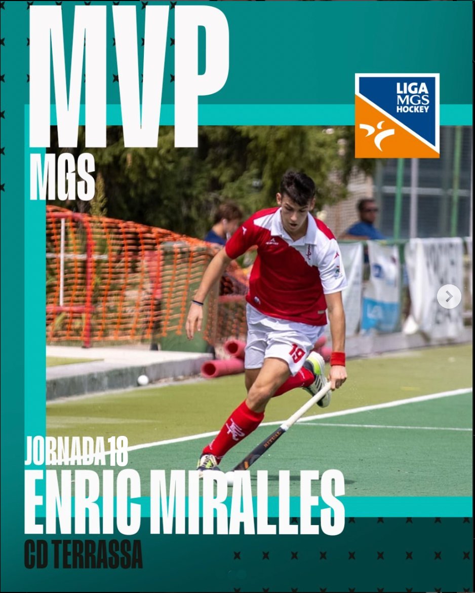 rfe_hockey's tweet photo. 🎖 ¡ Enric Miralles y Álvaro Negrete se reparten el MVP del #PartidazoMGS de la jornada 18!
👉🏽 Consulta todos los resultados y clasificación de la #LigaMGS
#HockeyEspaña | @MGS_Seguros https://t.co/Gz42JqbpsY
