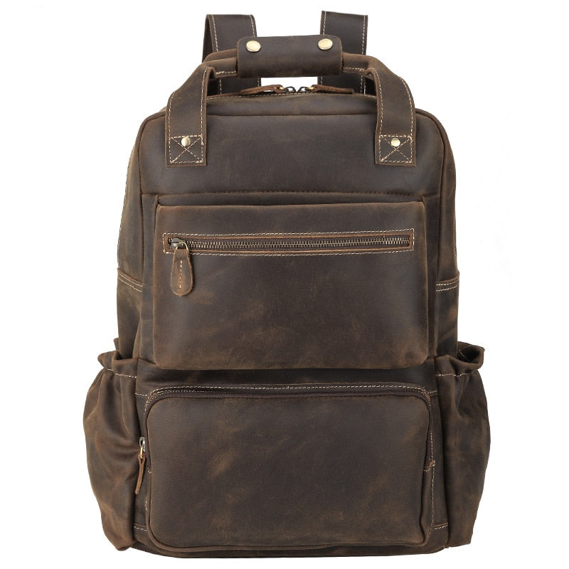 gerald_black1's tweet image. Men&apos;s Large Capacity Vintage Handmade Genuine Leather Laptop Backpack! Buy here fashion.geraldblack.com/40Up5Qc
#backpackstyle #backpackshop