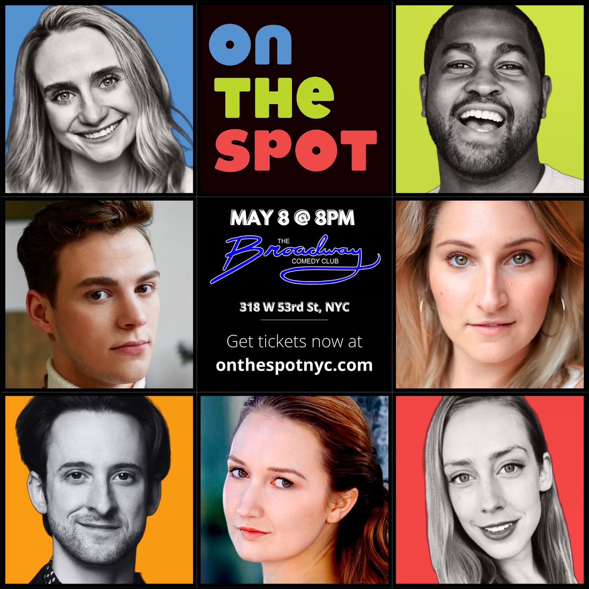 Come watch the next Tony-worthy musical come into existence before your very eyes at #OnTheSpotNYC tonight! 🤣🎶🎭✨

Buy Tickets at linktr.ee/onthespotnyc 🎫 🎟️ 🎫 🎟️ 🎫 🎟️ 

#Cabaret #Comedy #Improv #ImprovComedy #MusicalImprov