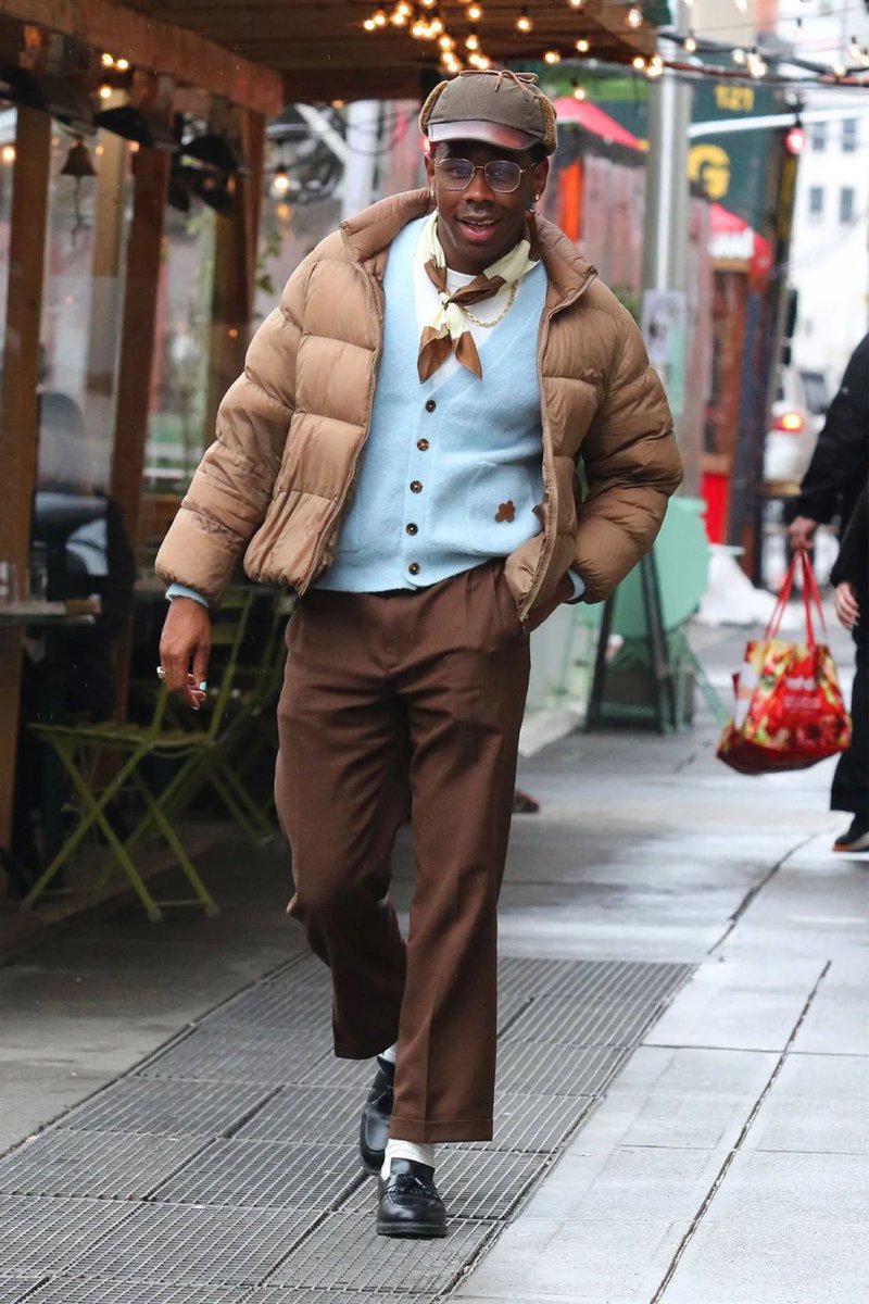 HardestFitPics's tweet image. Tyler, The Creator in GOLF le FLEUR, 2021