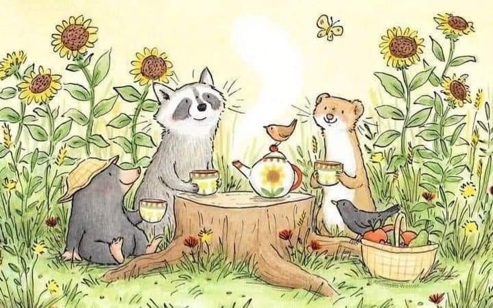 Mily116's tweet photo. Hello, hi, hola!! 💐🖐🌤☀️
There’s nothing like being
 with good friends.💐💐💐
May your day be blessed 
Your morning bright 
Your evenings filled with fae and sprite .
May you dine on Joy ,
Feast on Hope ,
Bathe in the graceful 
Light of love ..

Irish Blessing ~ https://t.co/0aiDOAUePZ