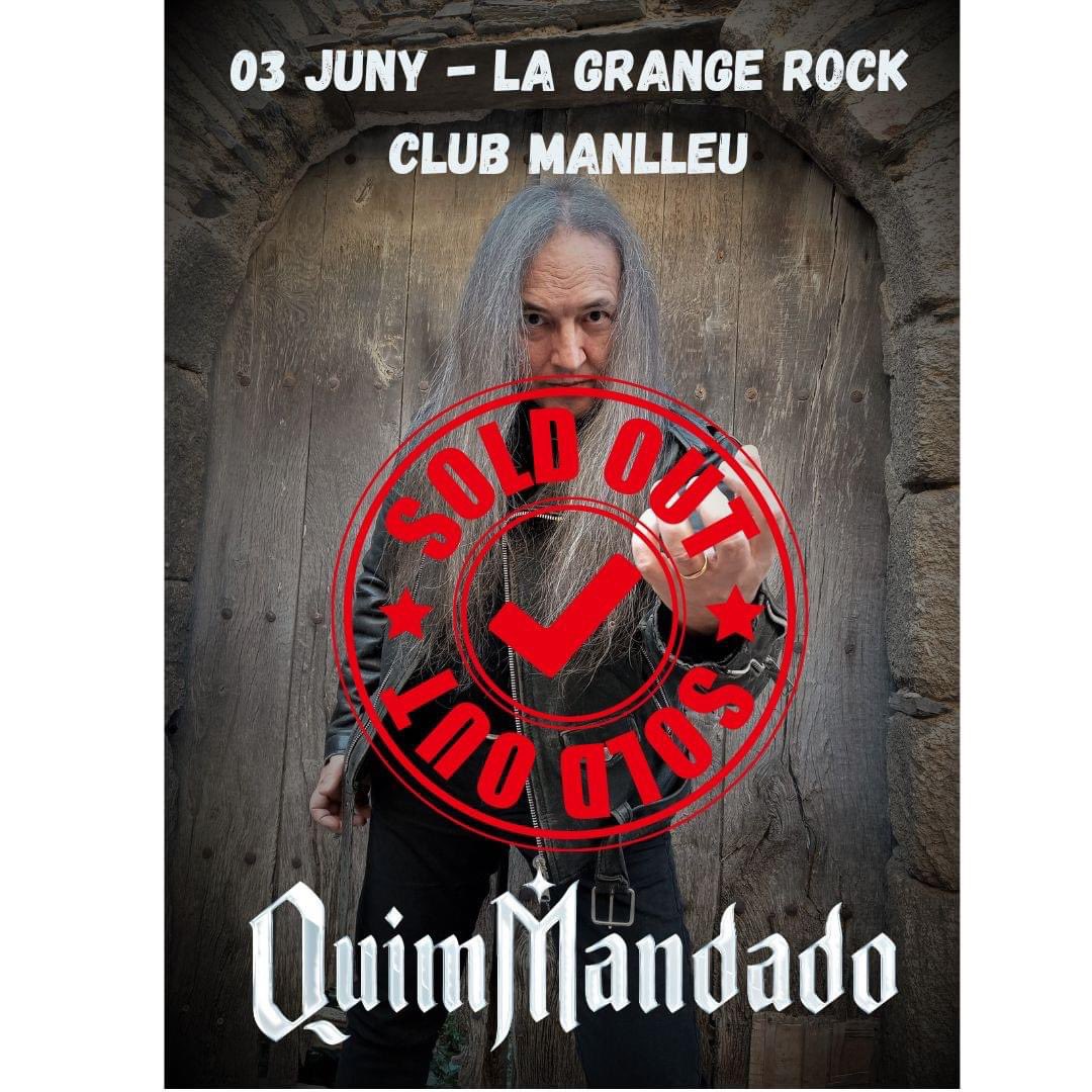 #quimandado #soldout @TNTRADIOROCK @mariskalrock @Metalcry @TheMetalCircus @Rockthbestmusic @MetalIVAll