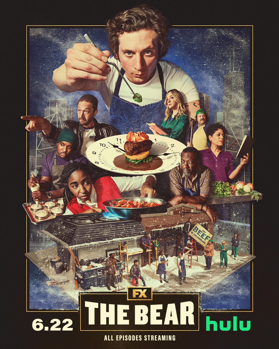 modocinefila's tweet photo. 📸Primer póster de la segunda temporada  de 'THE BEAR' https://t.co/AxTnCKjeG6