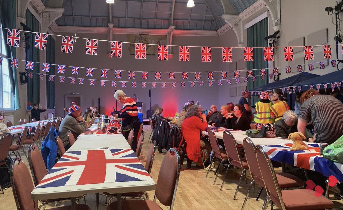 We’ve had a great today celebrating the Kings Coronation 🇬🇧 it’s amazing to see the ballroom so full and the town hall buzzing with people.! Young and old, families and individuals. #community #Coronation <a href="/Progthrust1/">Fenton, Town of the Long Street 🇬🇧</a>