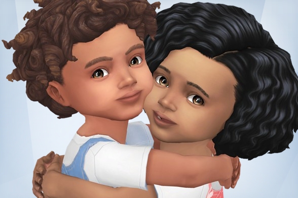 Wraydon1973's tweet photo. #Mudduck3000 just shared Cute Toddler Twins #nocc on #TheSims4 Gallery!#showusyoursims#sims4#sims#sims4cascreaitons#sims4cas Thank You :) ♥♥ https://t.co/wMOhd3Uj6D