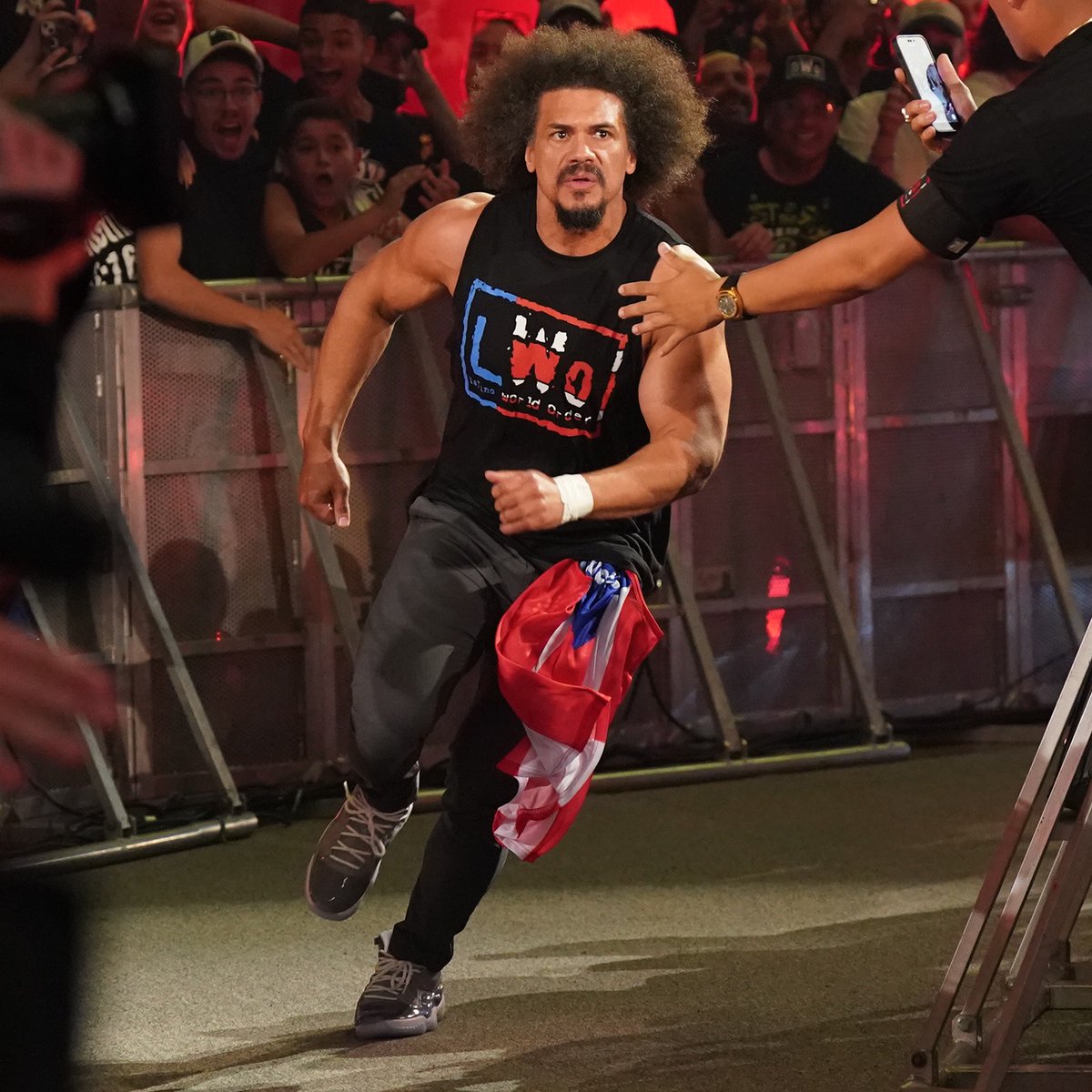 WrestlingWCC's tweet photo. Carlito names Roman Reigns as his dream opponent. https://t.co/EFESANleBs