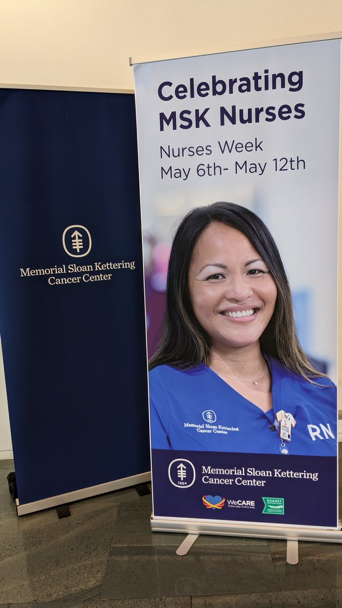 MSKLibrary's tweet photo. Yes!!! We💖#MSKNurses. Happy #NursesWeek2023 https://t.co/N1DWxLPut7