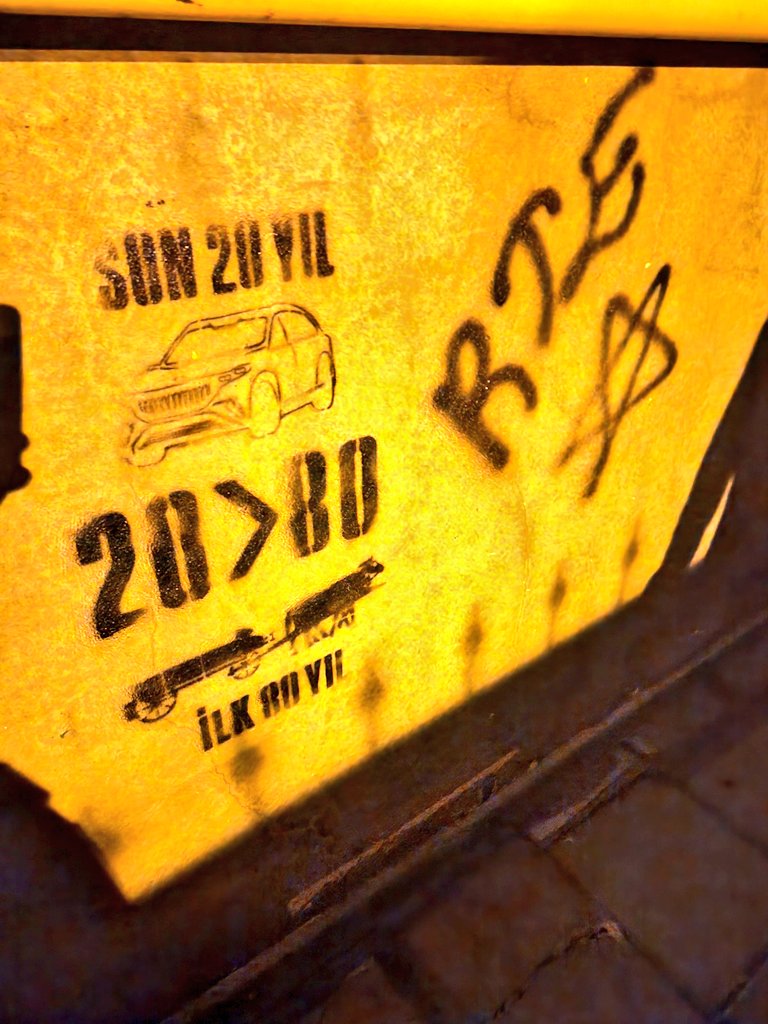 20 yılda 100 yıllık iş yapılırsa, tabi ki #20büyüktür80 olur.