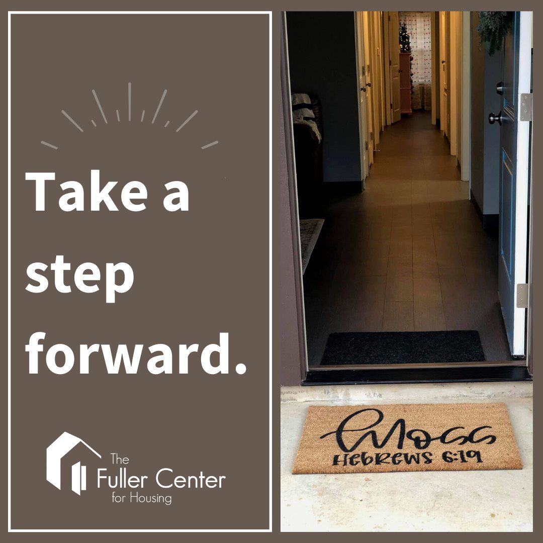 Many Fuller Center homeowners have faced homelessness, addiction, and poverty, but we help them take a step forward!