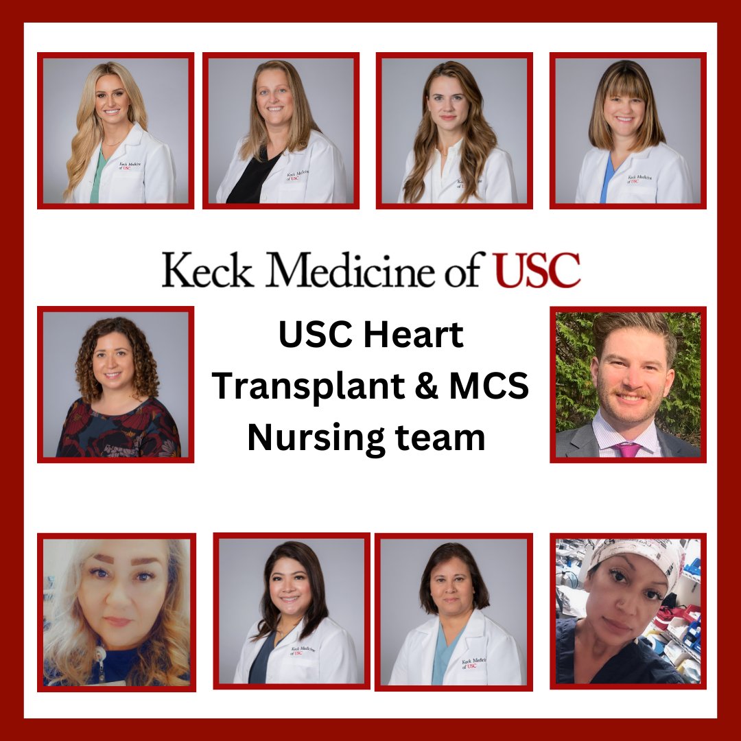 🏥💖 Happy #NursesWeek to our amazing Heart Transplant & MCS Program nurses @KeckMedUSC ! Their dedication, expertise & compassion keep our program running strong. We couldn't do it without them! 👩‍⚕️👨‍⚕️🩺 #HealthcareHeroes #ThankANurse #NursingSuperheroes #HeartTransplant #MCS