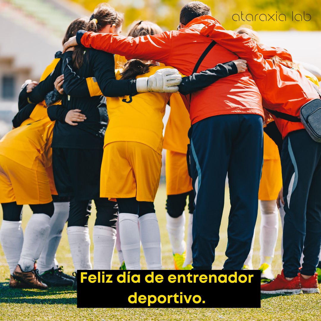 ¡Feliz día a todos los entrenadores deportivos! Hoy celebramos su dedicación y pasión por ayudar a otros a alcanzar sus objetivos en el deporte y en la vida.