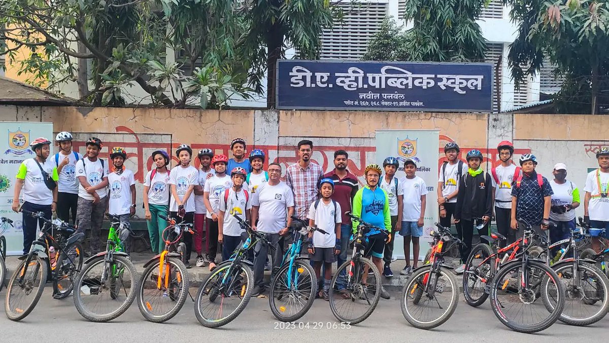 AkulaAyuf's tweet photo. Cycle Rally organised on account of Earth week. Spoke to the Cyclists of Runathon Club and congratulated them for their continuous efforts of promoting and adopting healthy lifestyle and sustainable living. 

#Cycle #health #sports #Envoirnment #Infinity #Infinityfoundation https://t.co/KAKouYEvjz