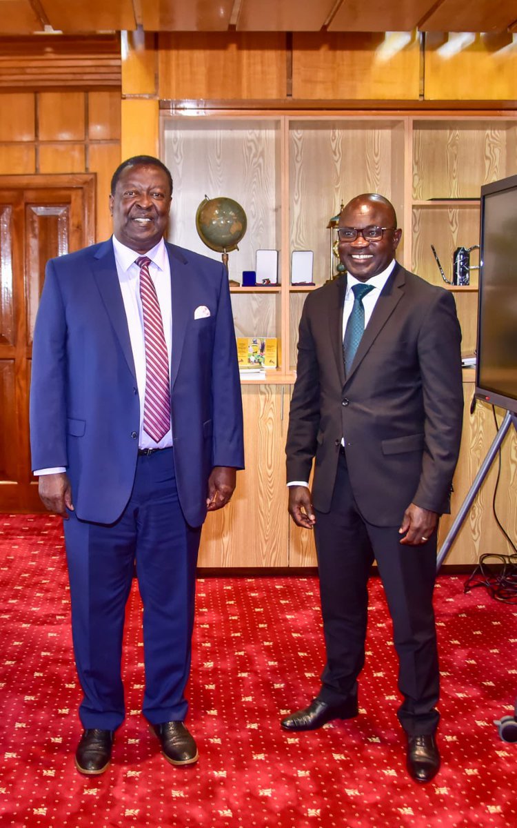 Behind the gentle and well-mannered mien is a man who burns inside for united Kenya, managing its diversity for the good of the country. It was great picking up useful anecdotes on leadership, courage and patience, from the Prime Cabinet Secretary at his office this evening.