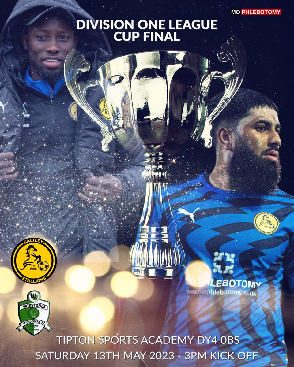 Cup final time this weekend! Let’s go get that win Stallions! 

#COYS 🖤💛