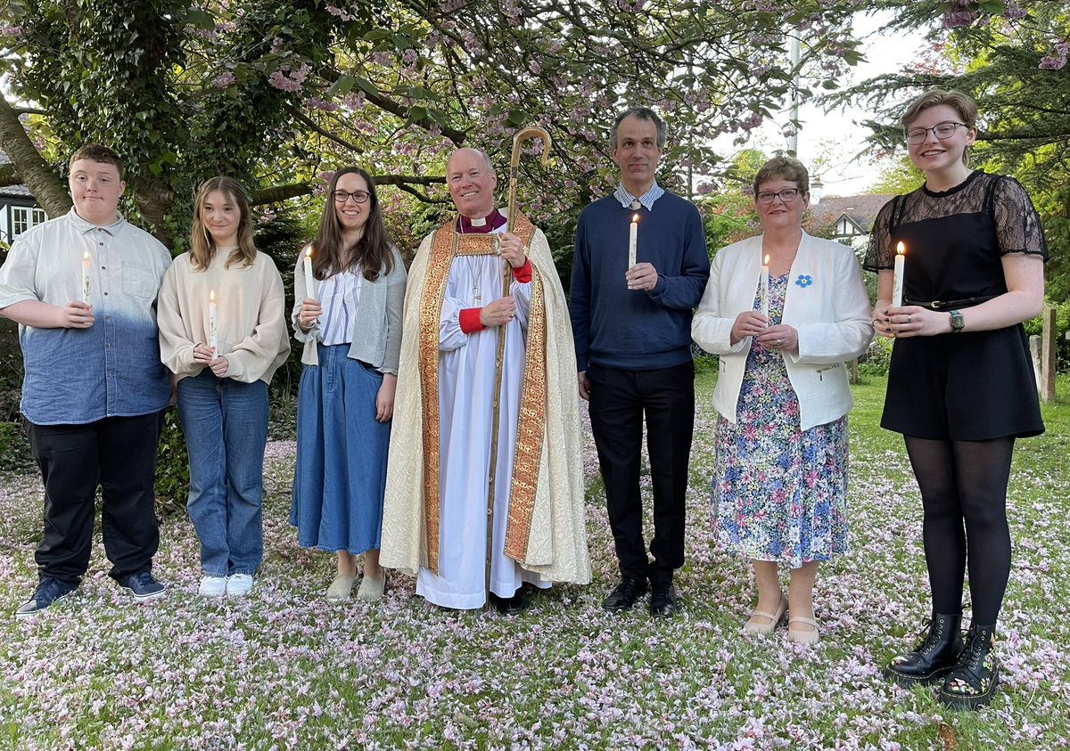 Powerful testimonies shared in the confirmation of these six yesterday at St Michael’s Farnsfield, following a joyful service of thanksgiving for the Coronation in the morning <a href="/SouthwMinster/">Southwell Minster</a>