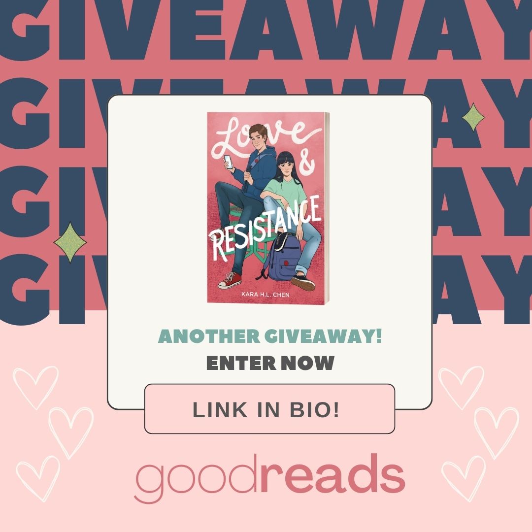 hl_kara's tweet photo. The amazing people at @QuillTreeBooks and HarperCollins are offering a SECOND Goodreads giveaway for LOVE &amp; RESISTANCE! Enter now (link in bio) to win a copy of a book named as one of the most anticipated YA books of the summer by both She Reads and Trenzle! https://t.co/qw5uqAoZwY