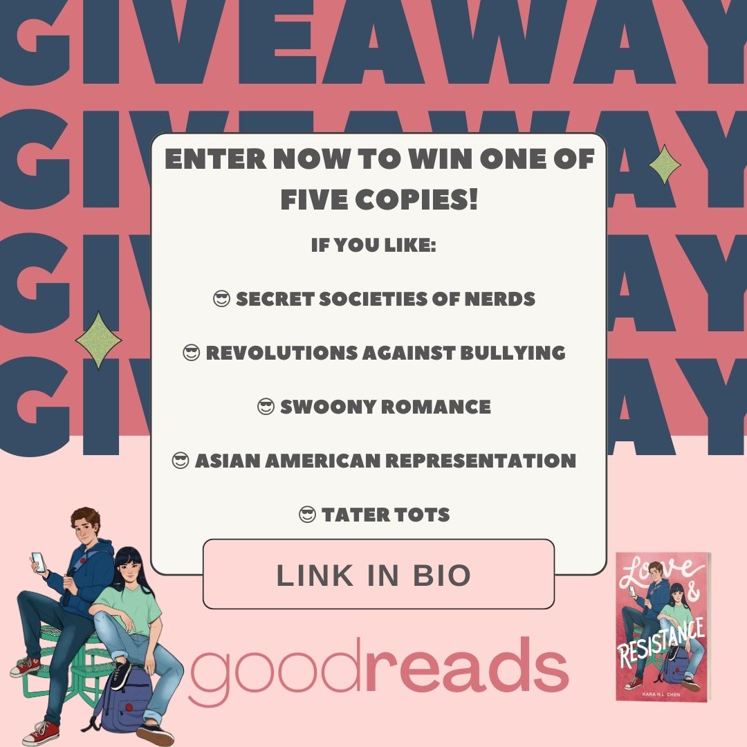 hl_kara's tweet photo. The amazing people at @QuillTreeBooks and HarperCollins are offering a SECOND Goodreads giveaway for LOVE &amp; RESISTANCE! Enter now (link in bio) to win a copy of a book named as one of the most anticipated YA books of the summer by both She Reads and Trenzle! https://t.co/qw5uqAoZwY