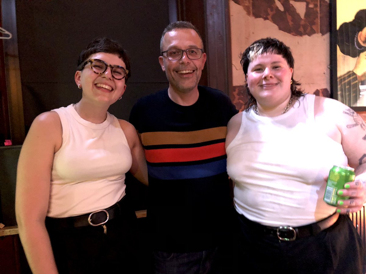 anthonyrh33's tweet photo. It was amazing to see @arxxband last night in Newcastle. Wonderful to catch up with Hanni and Clara. It was so nice to see familiar faces after moving north. Loved hearing their new songs live. Ride or Die, is a belter of a debut album. A superb (but extremely hot) night!! https://t.co/gPeYPpEoIL