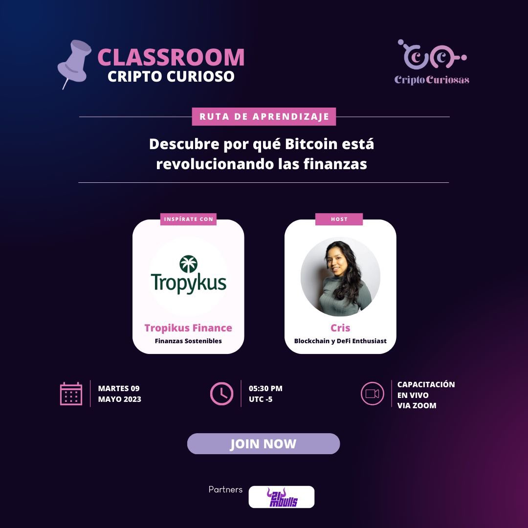 CriptoCuriosas's tweet photo. 🙋🏻♀️ ¡Gm, Curiosa!
🤦🏻♀️ ¿Cansada de ver cómo tu dinero pierde valor? 💸📉
👩🏻🏫 Únete a nuestra capacitación introductoria sobre #bitcoin con @tropykus y descubre cómo proteger tus #ahorros y superar la #inflación 🚀
Martes 09 🇲🇽4:30 | 🇨🇴5:30 | 🇻🇪6:30 | 🇦🇷7:30 https://t.co/3W5Ef6RLac