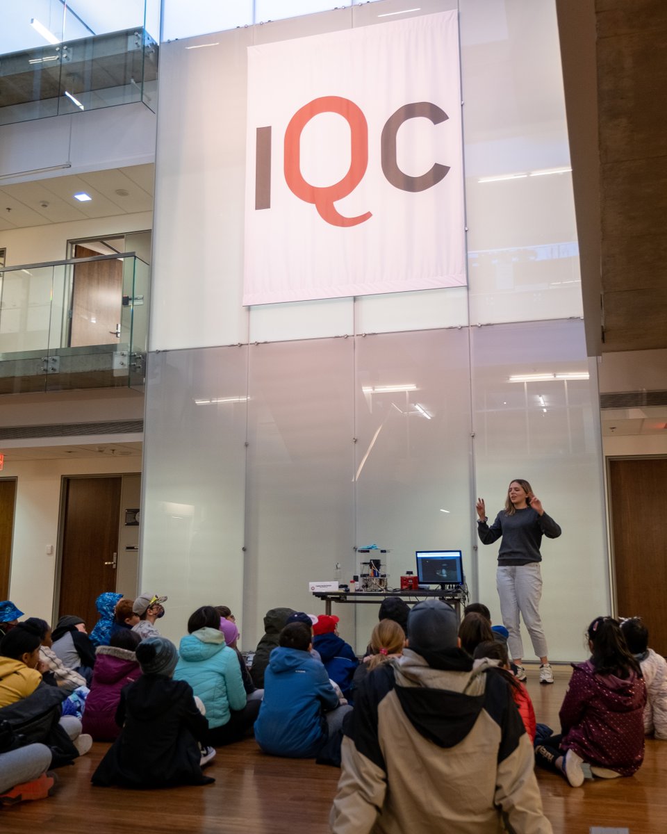 Quantum Tech (@_quantumtech) on Twitter photo This winter term, IQC welcomed 17 elementary school classes to learn about #quantum.
These visits were part of the <a href="/WaterlooENG/">Waterloo Engineering</a> & <a href="/UWEngOutreach/">UW Engineering Outreach</a> program “Kids on Campus” that engages young students in #STEM with fun, hands-on activities.
Read the story… This winter term, IQC welcomed 17 elementary school classes to learn about #quantum.
These visits were part of the <a href="/WaterlooENG/">Waterloo Engineering</a> & <a href="/UWEngOutreach/">UW Engineering Outreach</a> program “Kids on Campus” that engages young students in #STEM with fun, hands-on activities.
Read the story…