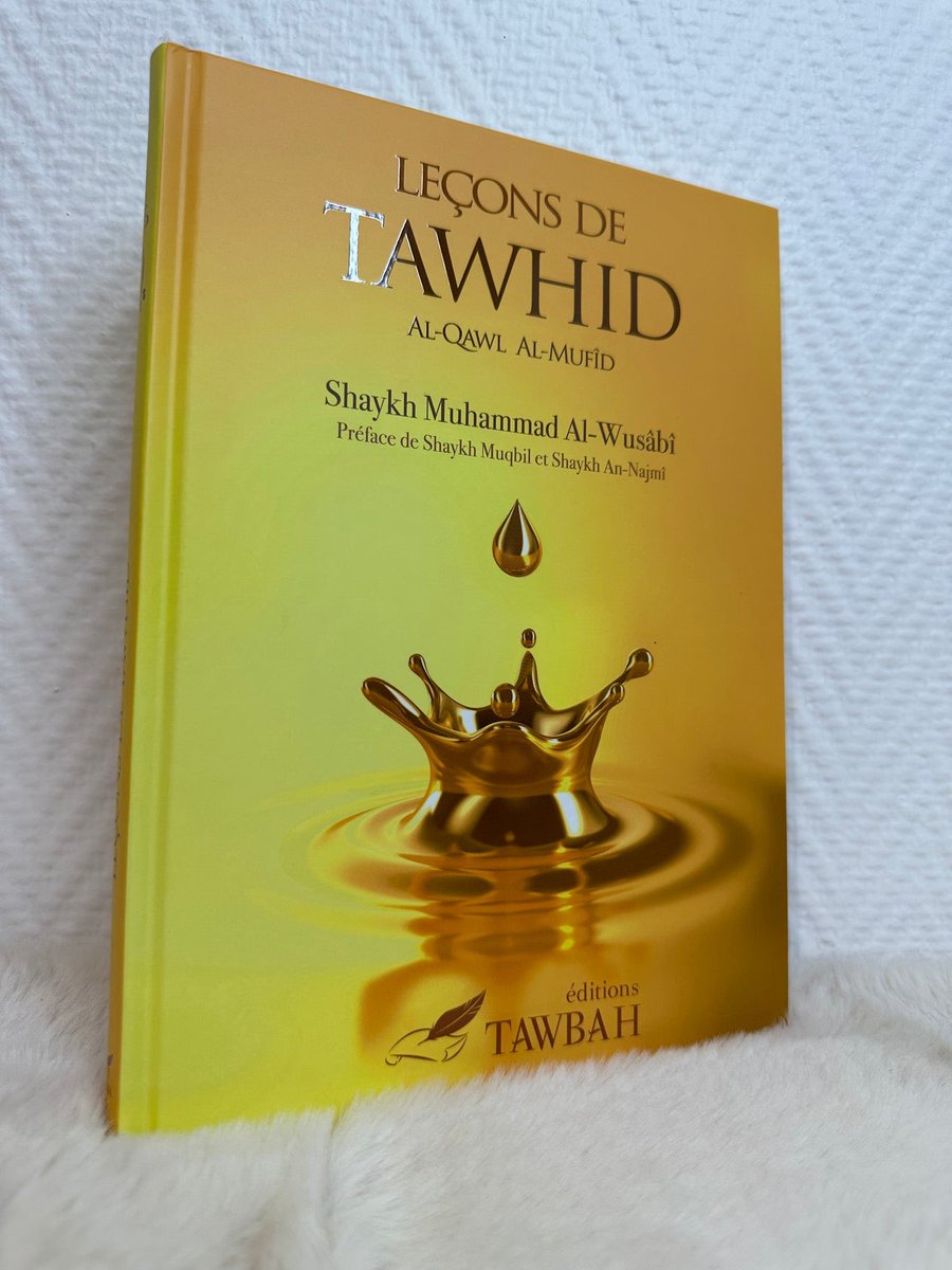 AwraFirst's tweet photo. السلام عليكم

À gagner : Un exemplaire du livre Leçon de Tawhid pour l’un de nos abonnés إن شاء الله 🤍

Rt conseillé pour confirmer sa participation, un gagnant n’ayant pas rt aura un délais d’une semaine pour répondre avant qu’un autre gagnant soit tiré au sort ❕

Fin : 20/05 https://t.co/5fParrF8ex