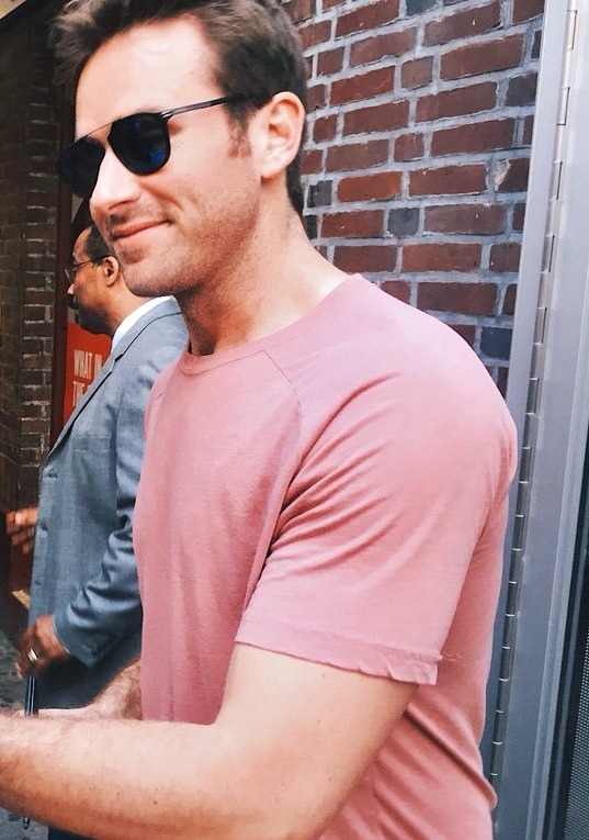 Sunshine, do you know that you are beautiful as you are and were born?!! It can't be that you don't know. #ArmieHammer