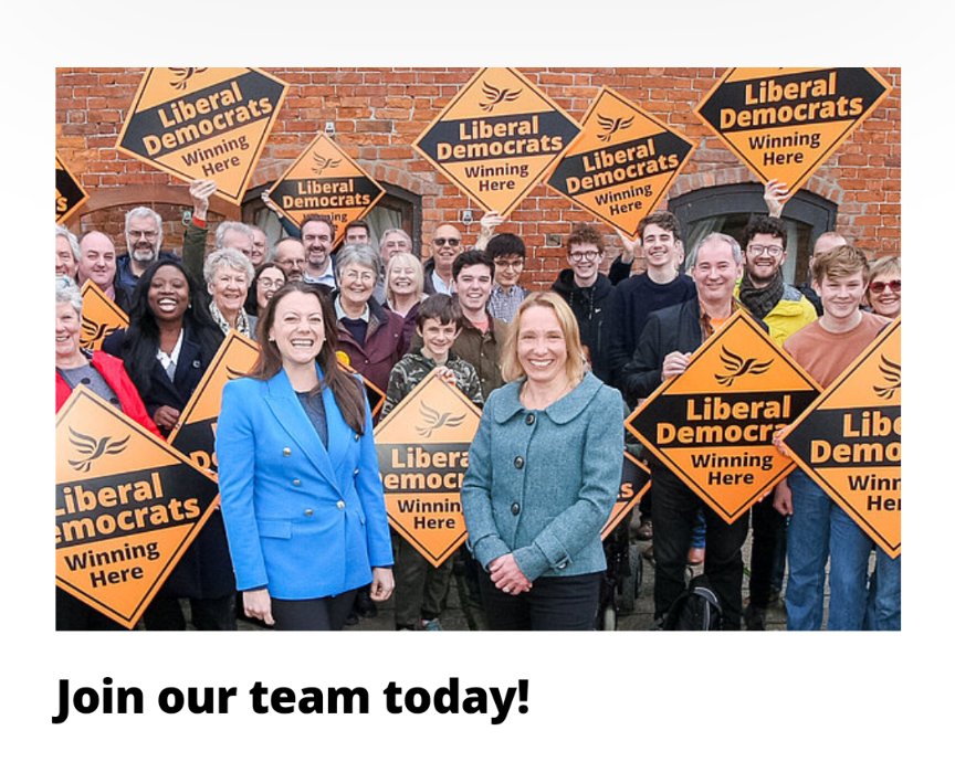 MarishaRayLD's tweet image. Do you want a change of government? 
If you do, sign up to support the @LibDems here libdems.org.uk/join

You know that you can work to deliver a better Britain, and we all will work with you.