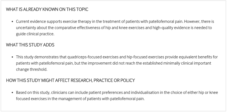 British Journal of Sports Medicine (BJSM) tweet media