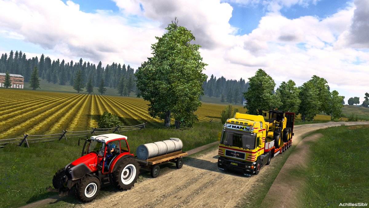 AchillesSibir's tweet photo. Valday to Pikalyovo #2
#ets2 #EuroTruckSimulator2 #rusmap #BestComunityEver #SCSsoftware #achillessibir #xbsmods #mantrucks https://t.co/ql5rSwoBfI