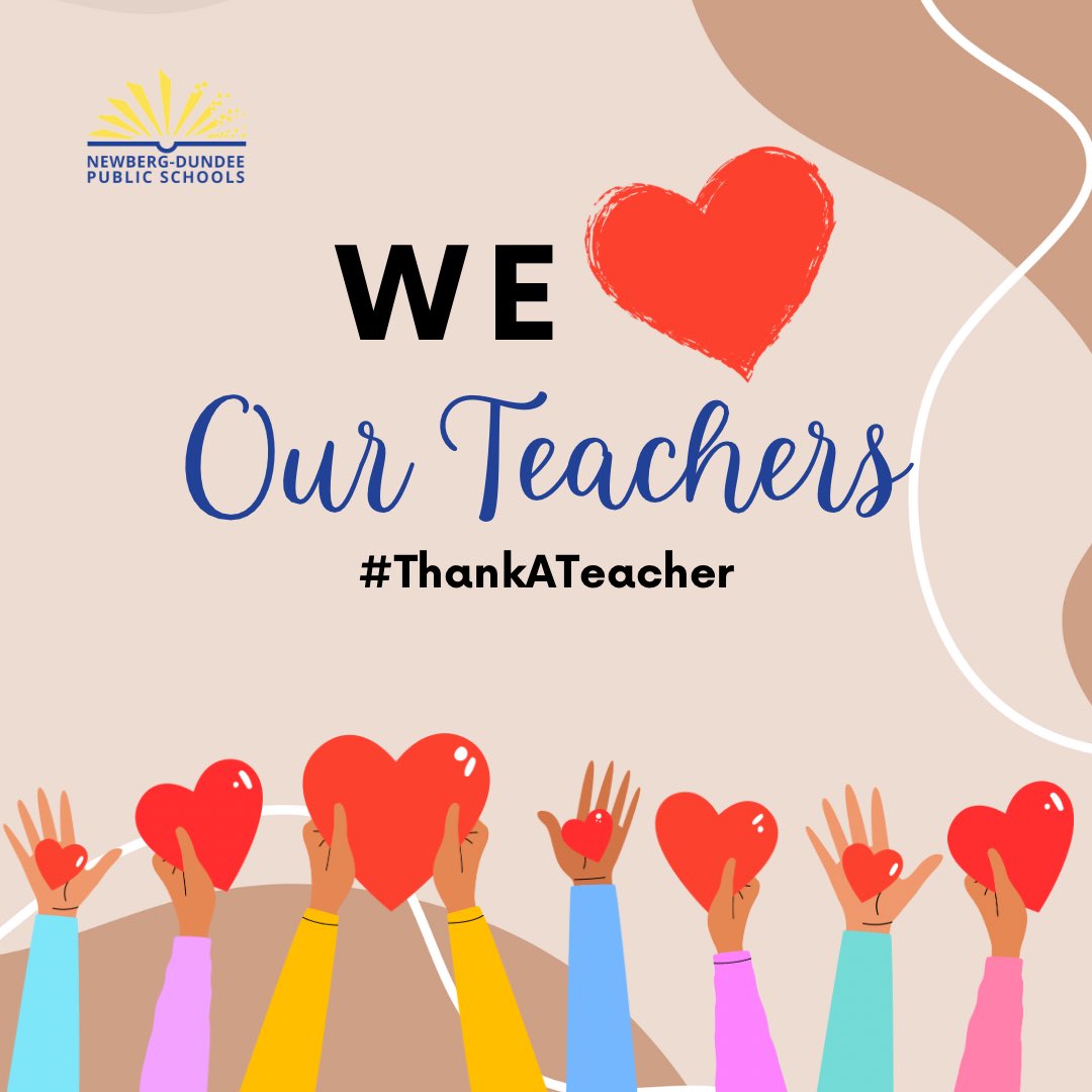 Happy Teacher Appreciation Week!

Our teachers go above and beyond to support our students. Now it’s our turn to show them our appreciation!

#ThankATeacher <a href="/NEAToday/">NEA</a>