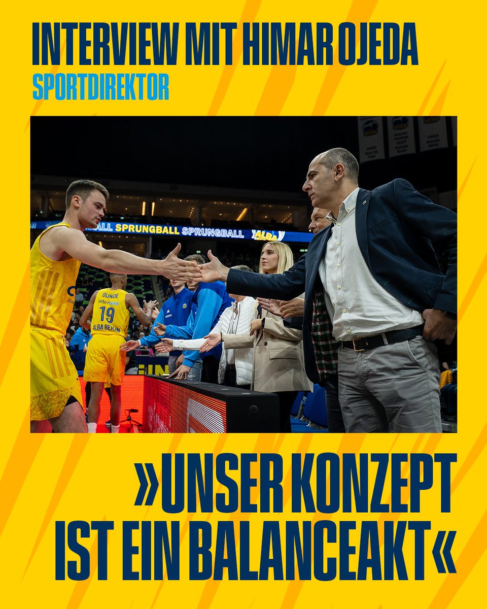 Wie geht <a href="/Himar_Ojeda/">Himar Ojeda Pérez</a> in die Playoffs?

Im Interview spricht unserer Sportdirektor über die Herausforderungen der Saison, was Viertelfinalgegner Ulm so gefährlich macht und wie sich das ALBA-Konzept auf die Do-or-Die-Zeit der Playoffs übertragen lässt. 

albaberlin.de/interviewhimar