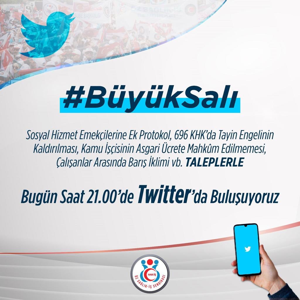 İşçilerin sesi duyulmalı…
#BüyükSalı 
<a href="/RTErdogan/">Recep Tayyip Erdoğan</a> <a href="/vedatbilgn/">Vedat Bilgin</a>