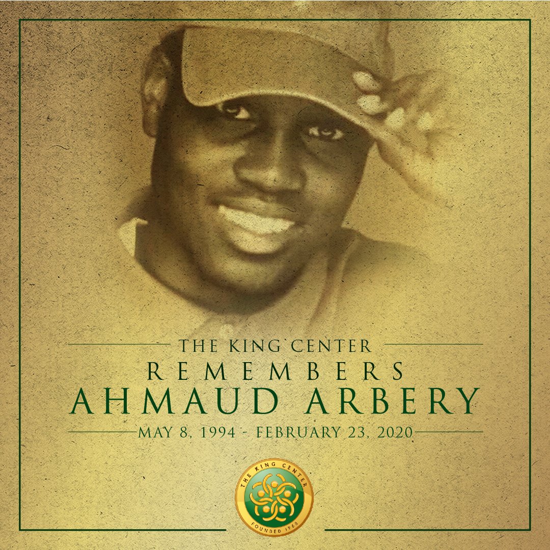 The King Center remembers #AhmaudArbery on his 29th birthday. He should be celebrating - alive and thriving. Our hearts go out to Ahmaud's family, including his parents, Wanda Cooper-Jones and Marcus Arbery Sr.