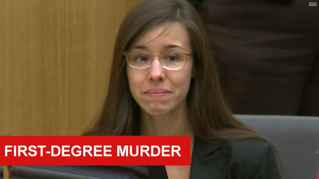 PitchingAFit's tweet photo. Where were you 10 yrs ago today?
I was watching #jodiarias acting surprised to hear "GUILTY OF 1ST DEGREE MURDER" from a jury. 
This July 15th- she will be behind bars for 15 yrs, with only more incarceration to come - a life sentence insures she'll never see freedom again. https://t.co/xY8uNoWfNk