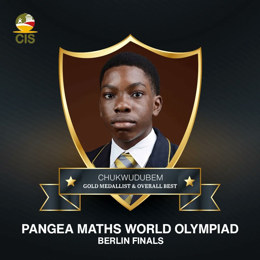 cis_lagos03's tweet photo. Our students, who ventured to Berlin for the prestigious PANGEA MATH WORLD OLYMPIAD, achieved a feat that can only be described as stupendous.
#CIS #mathematicscompetition
#berlincompetition #mathskills
#mathsquiz #goldmedallist
#silvermedallist #britishschools https://t.co/4v1Vsh6Nc1