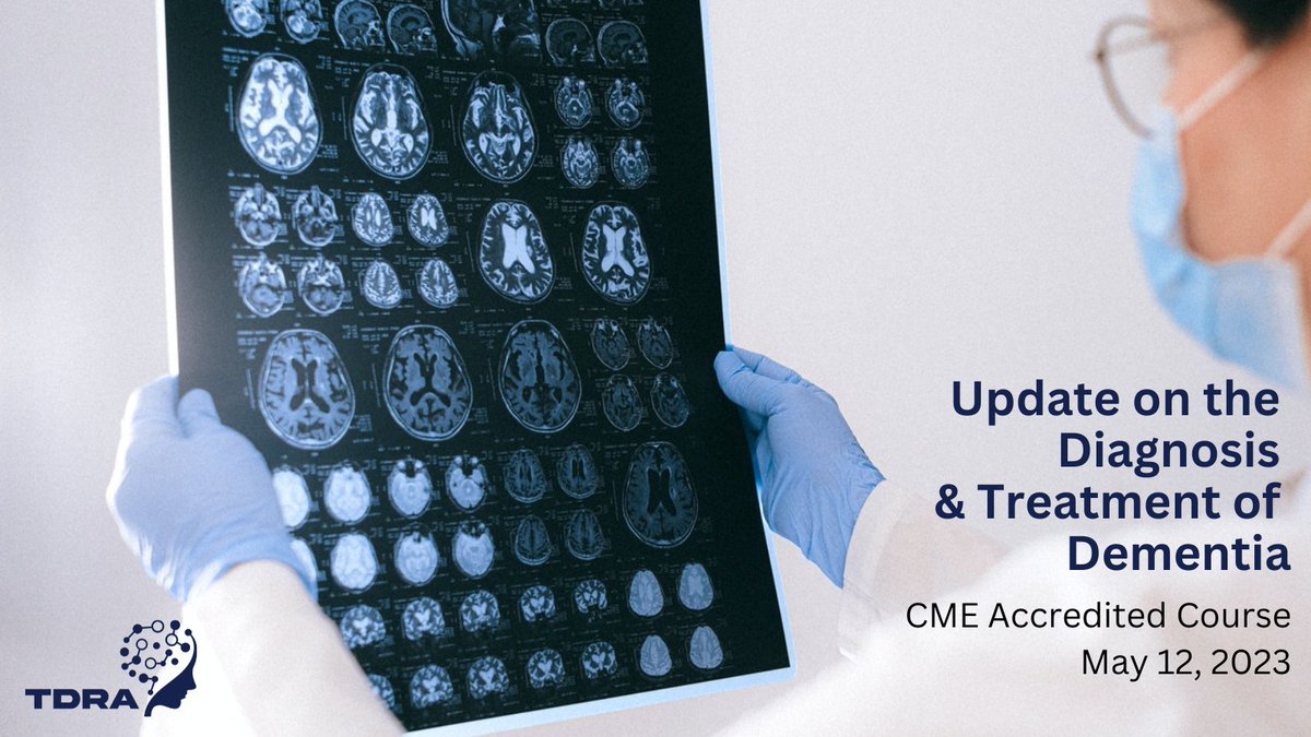 TorontoDementia's tweet photo. Are you a primary care physician managing care for people living with #dementia? TDRA is hosting a CME-accredited, virtual course this Friday (May 12). Learn about various types of dementia &amp; the scales used to quantify key pathologies. Register: https://t.co/1WQ6C9yJcc https://t.co/XntlitZmyc